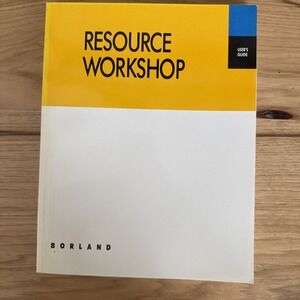 Borland Resource Workshop User's Guide 1991